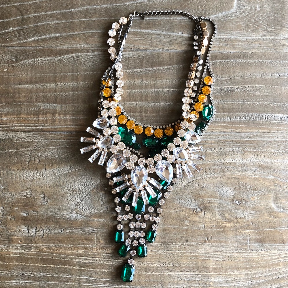 NEW! SAMPLE SALE. Crystal Statement Necklace